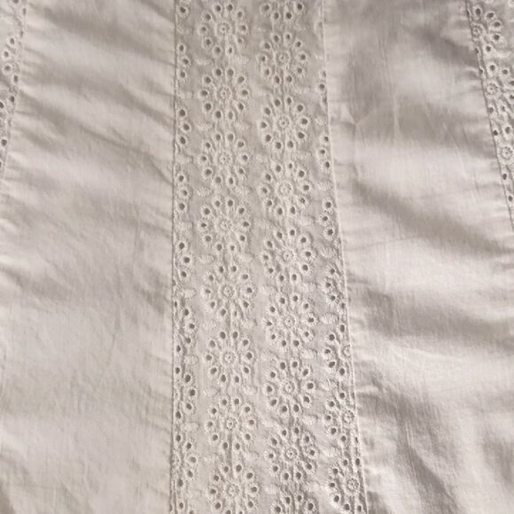 🤍Pure Cotton A-Line White Skirt H&M - Picture 2 of 7